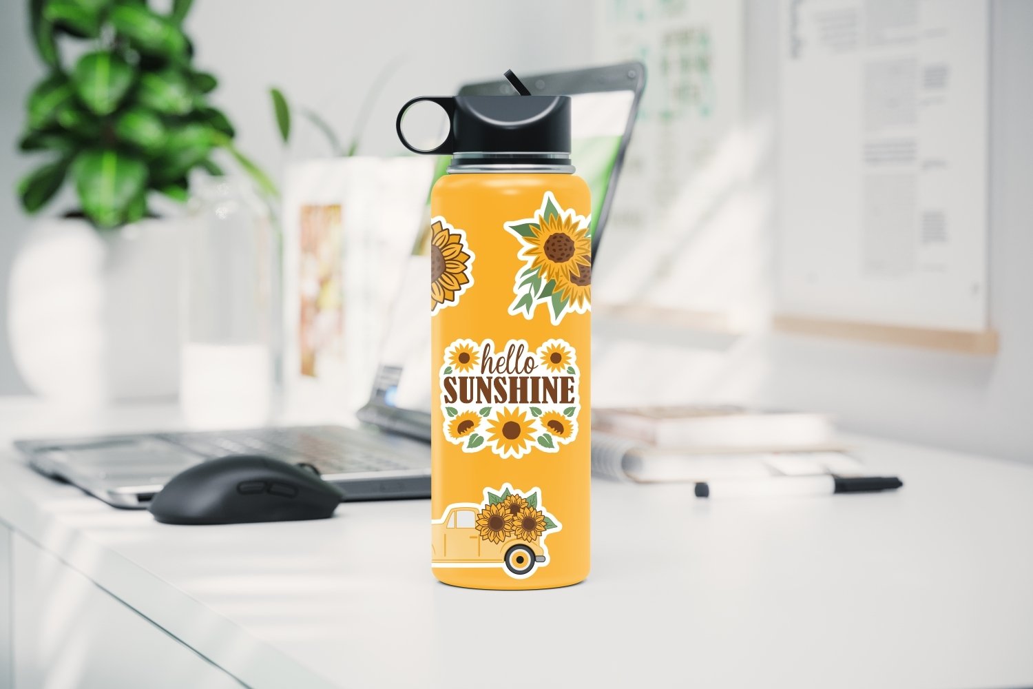 Cute Stickers Pack Of Stickers For Hydro Flask OCEAN 50 Pack Decal