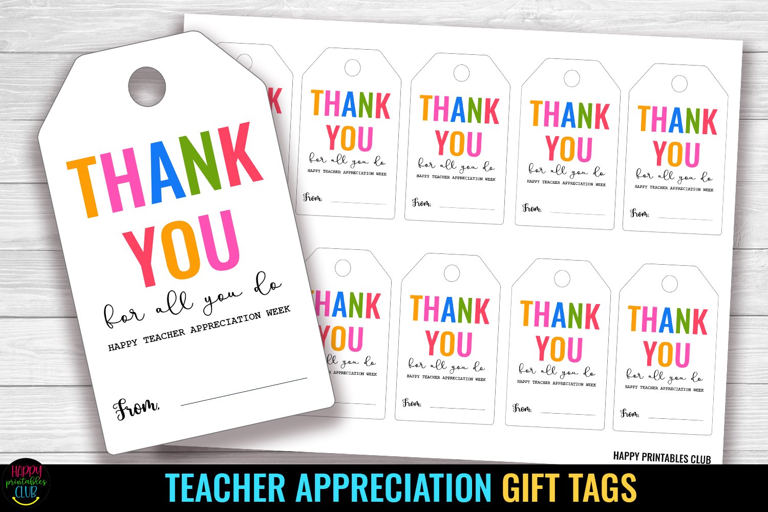 happy-teacher-appreciation-gift-tag-i-teacher-appreciation for Free Printable Printable Thank You Tags For Teachers Happy Teacher Appreciation Gift Tag I Teacher Appreciation for Free Printable Printable Thank You Tags For Teachers