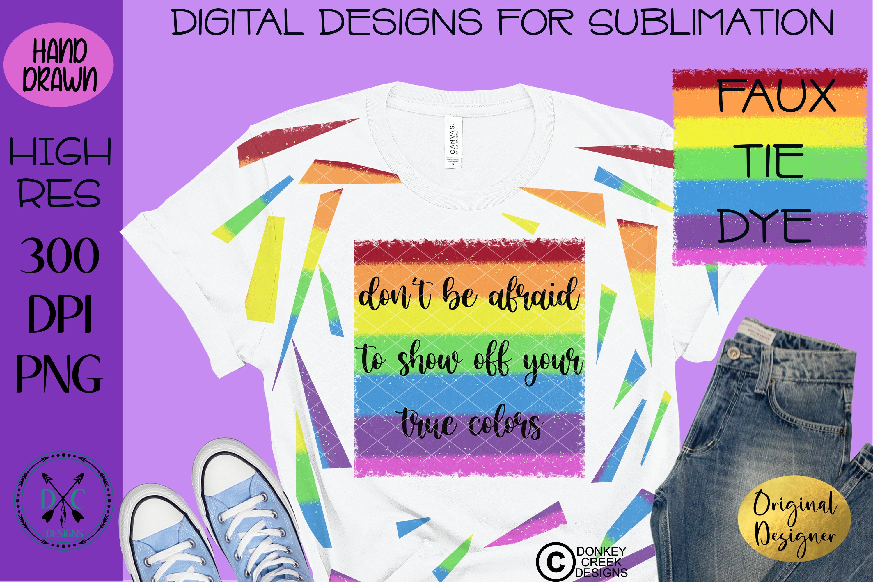 Embellishments Craft Supplies & Tools Tie Dye CO PNG Sublimation Design ...