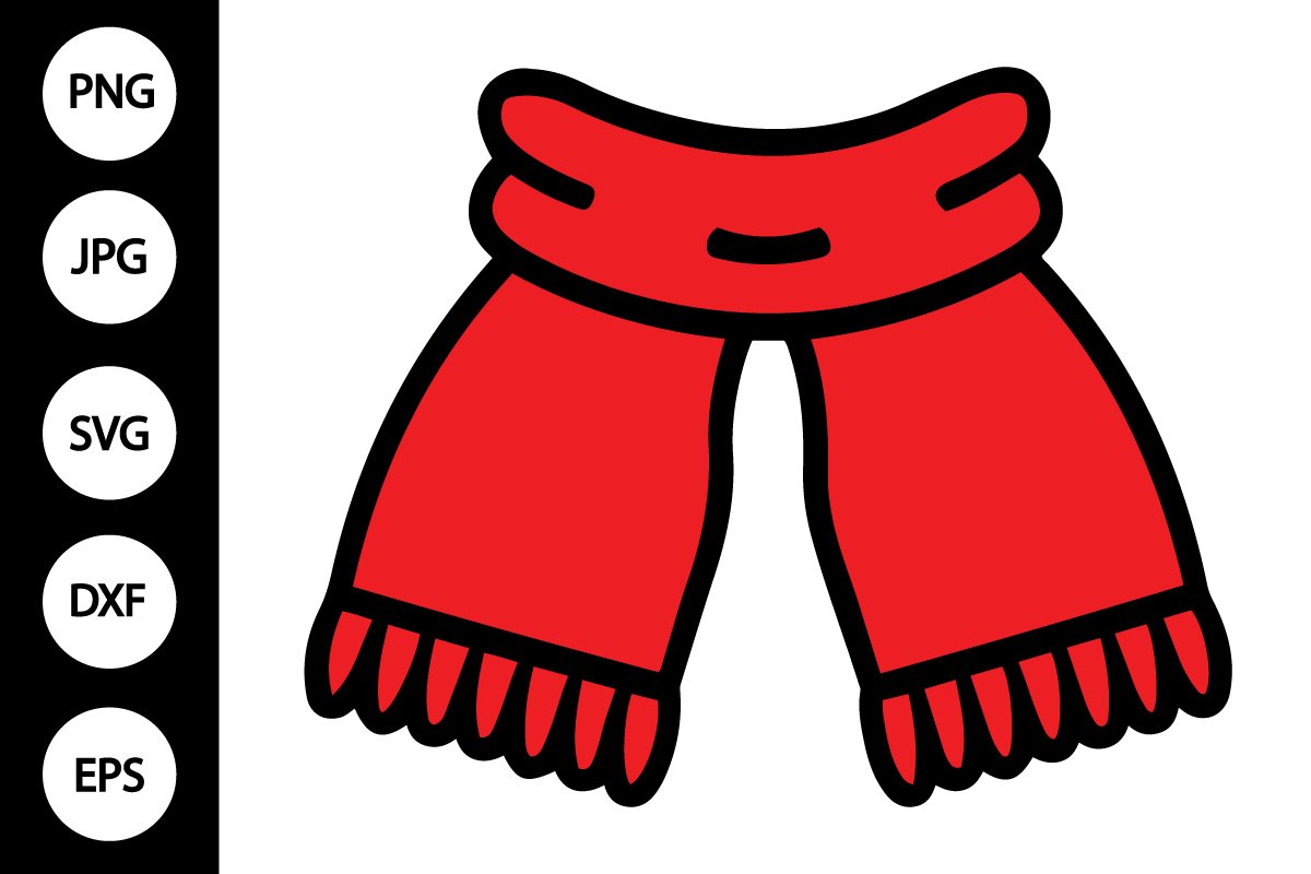 snowman scarf clipart (4485301)