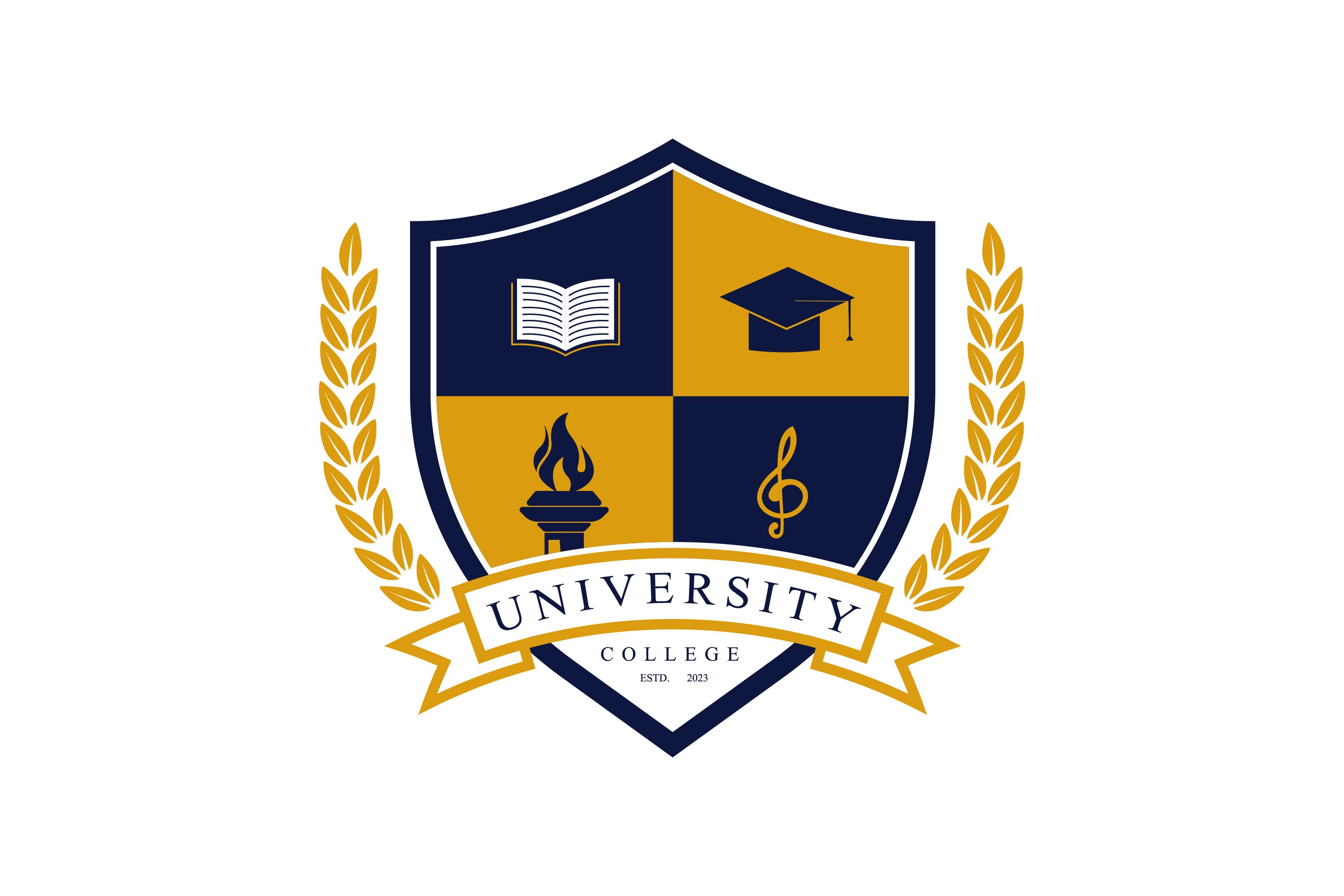 College University College University Logo Clip Art Black And White College University College University Logo Clip Art Black And White