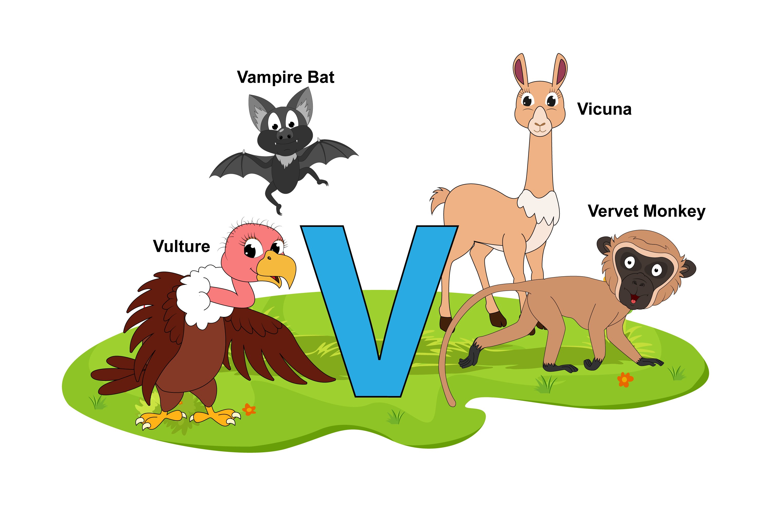 Animal That Starts With V