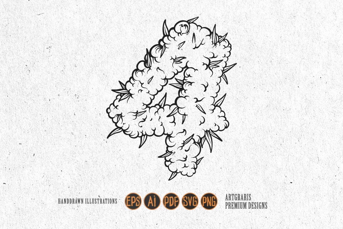 Weed smoke effect number four lettering cannabis leaf, image size:1200x800