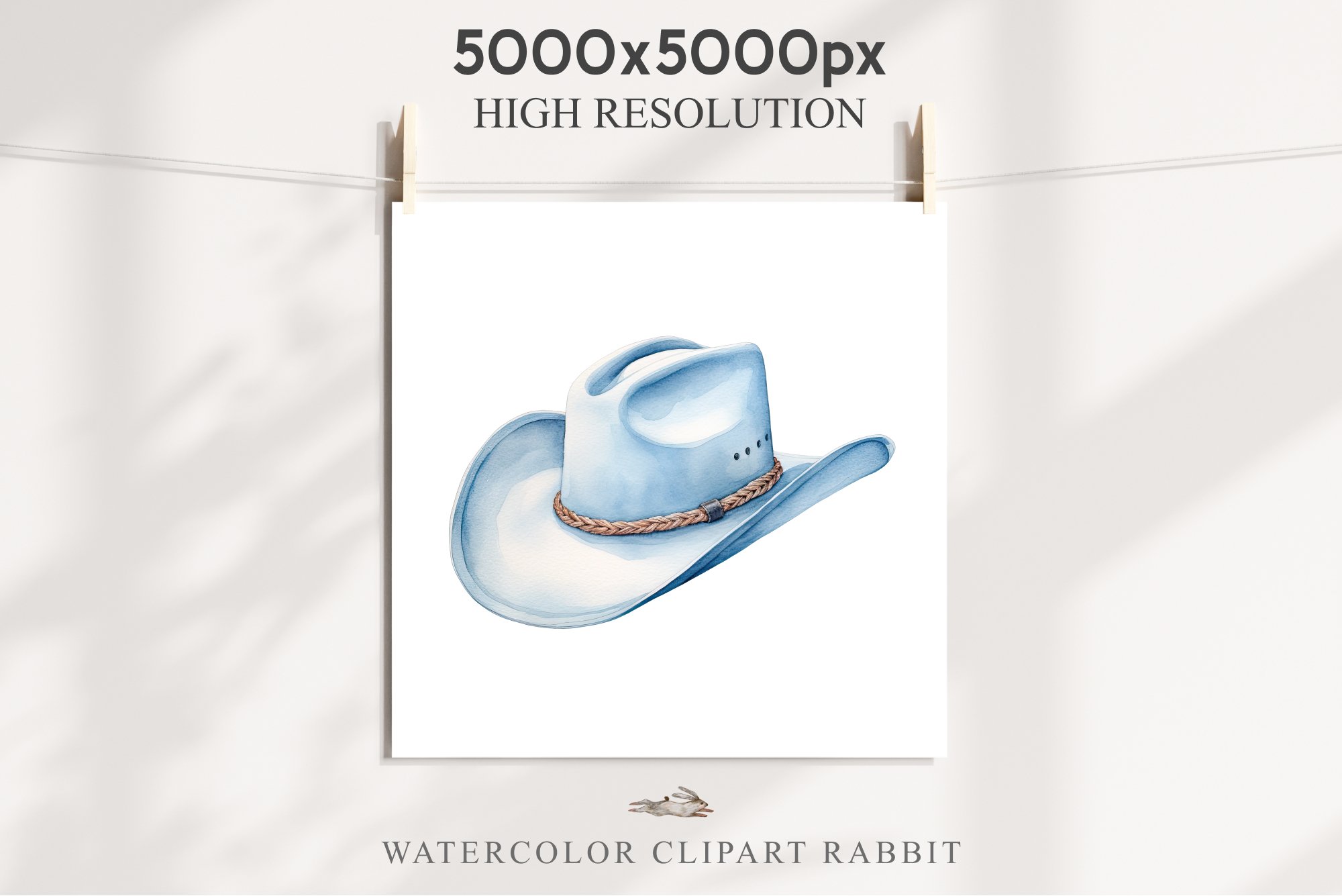 western cowboy hat clipart