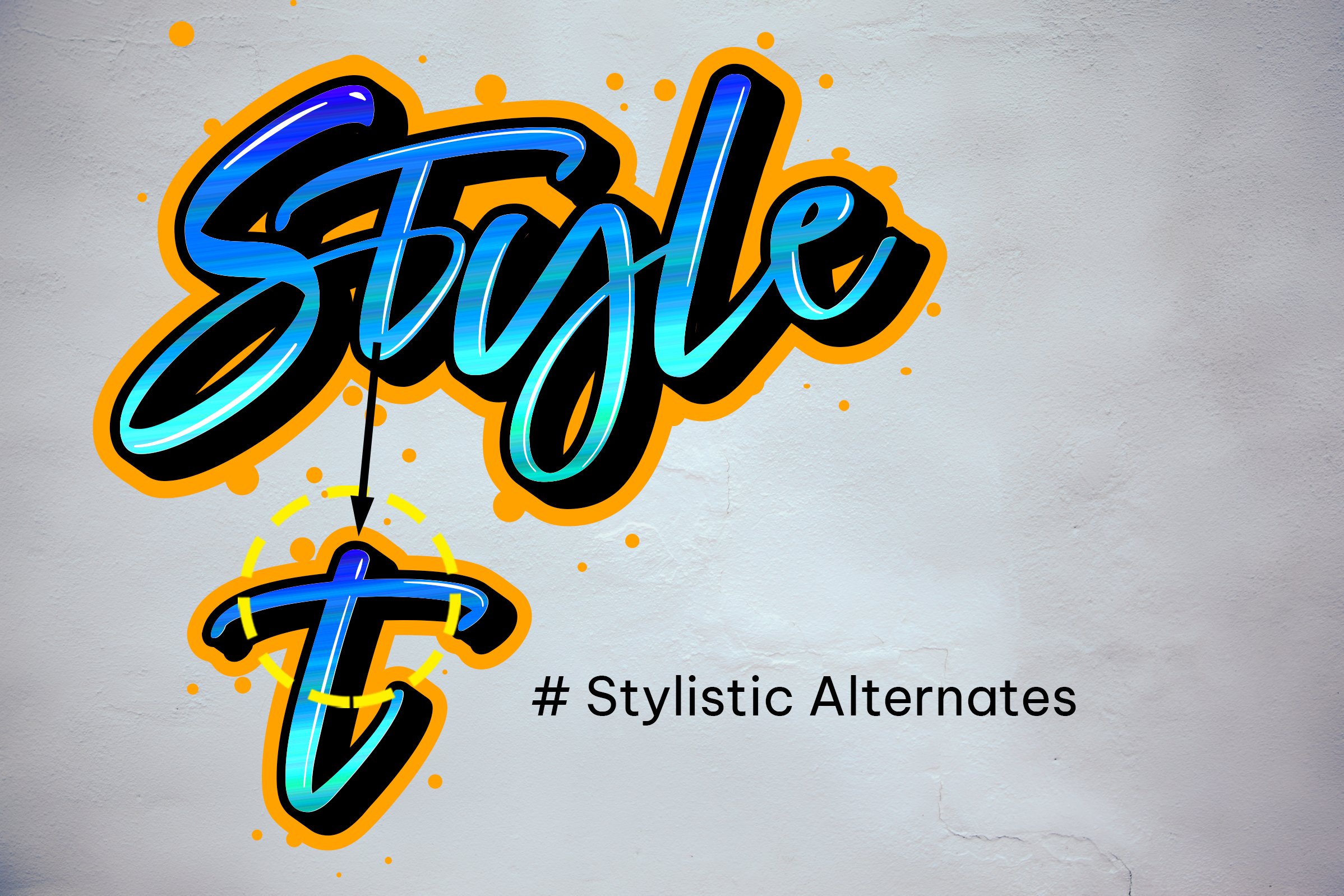 ★GOAL STUDIO★ ESSENTIAL SCRIPT TEELIGHT YELLOW G5MTS101LYE Yellow font (2349122)