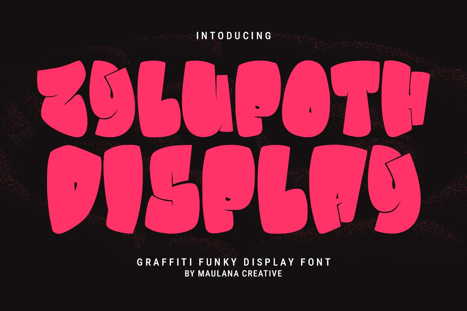 Zylupoth Graffiti Funky Display Font