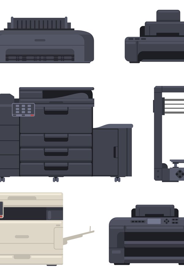 Printer office work professional scanner copier machines. Of