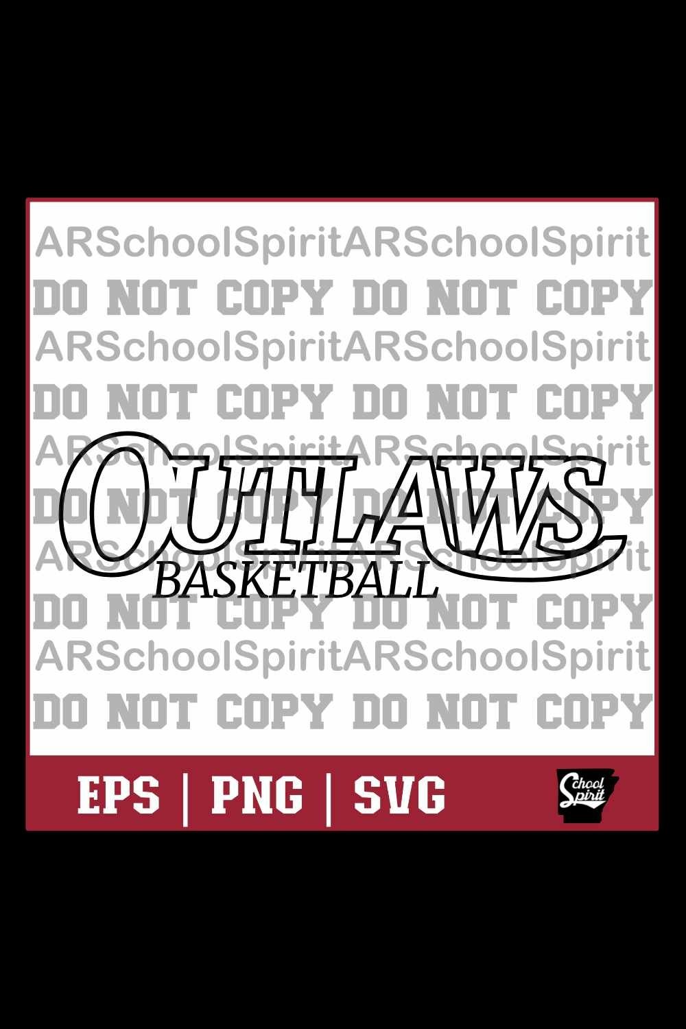 Outlaws Basketball Design