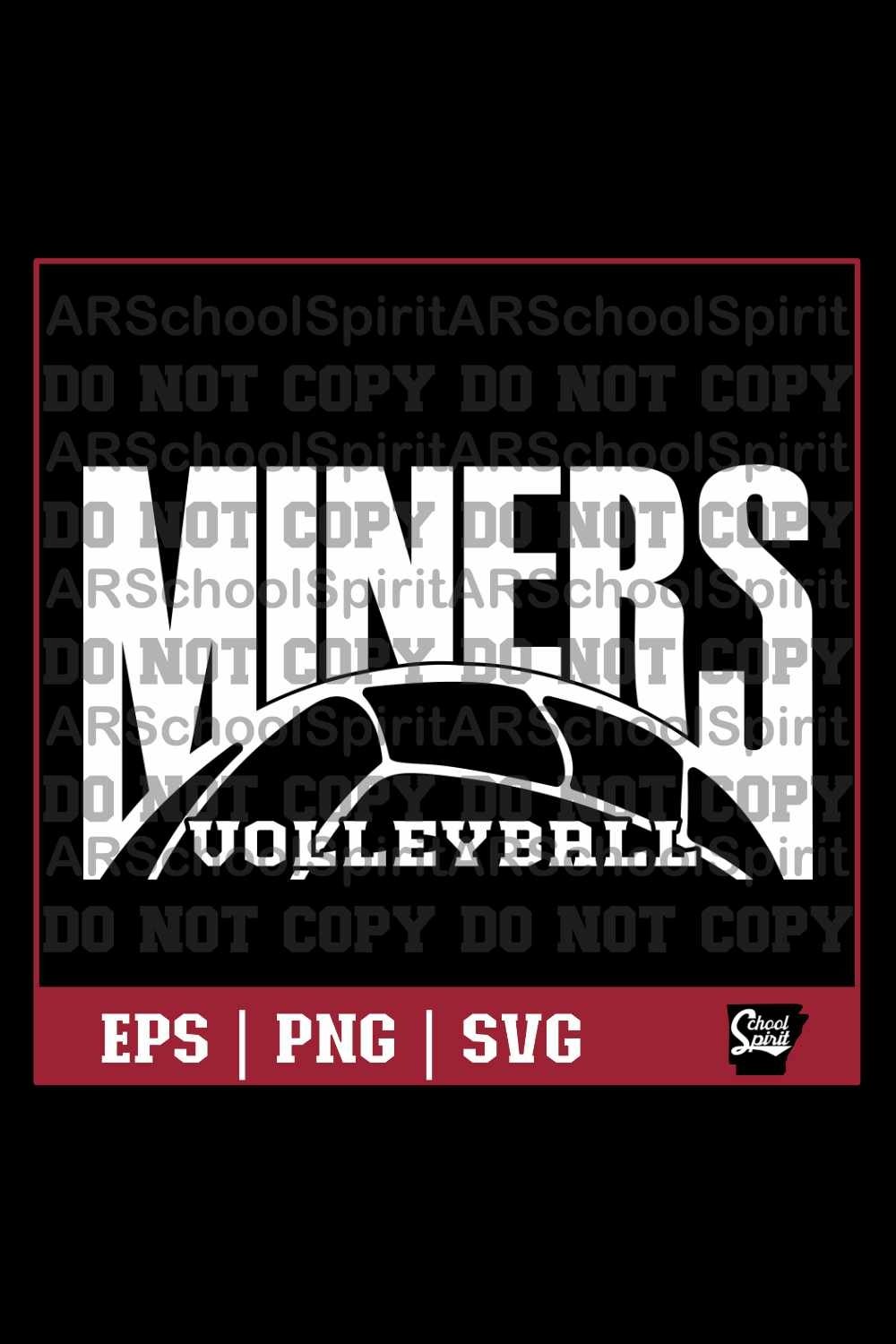 Bauxite Miners Volleyball Design