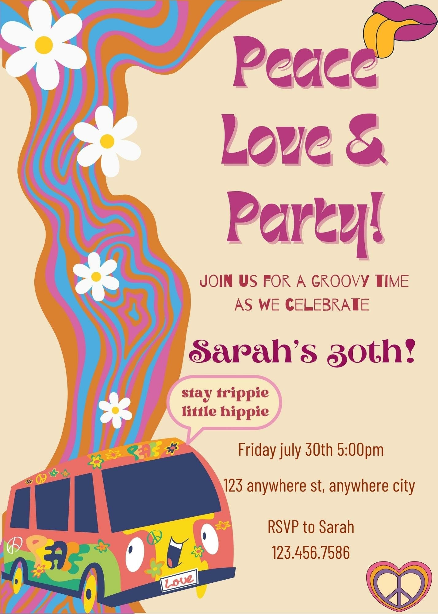 Printable Birthday Party Invite Template (2013243)