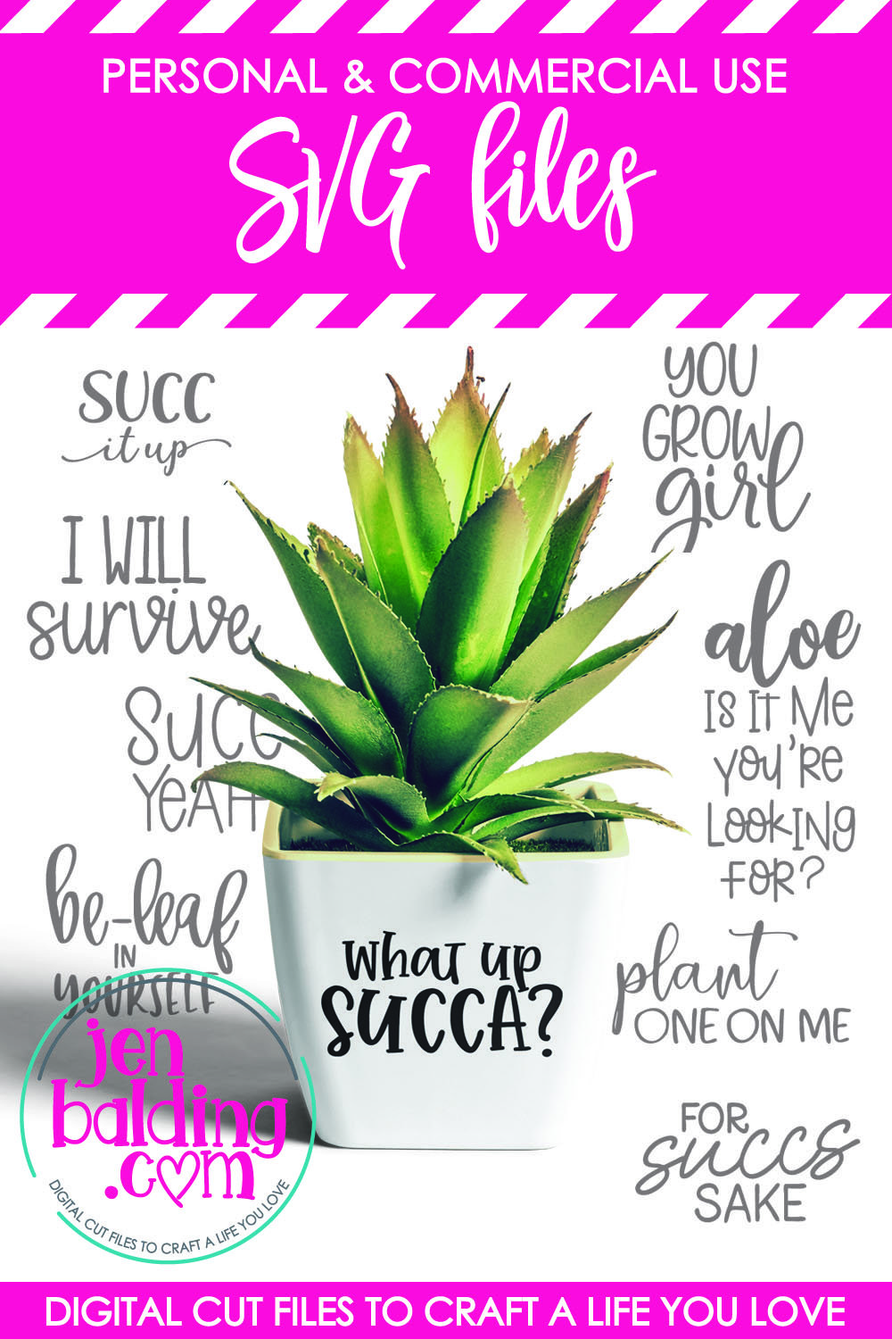 succulent-pun-svg-bundle-412021 for Work Would Succ Without You Printable Free Succulent Pun SVG Bundle (412021) for Work Would Succ Without You Printable Free