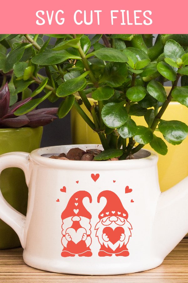 Valentine gnomes svg, gnome heart, Valentines Day gnome svg