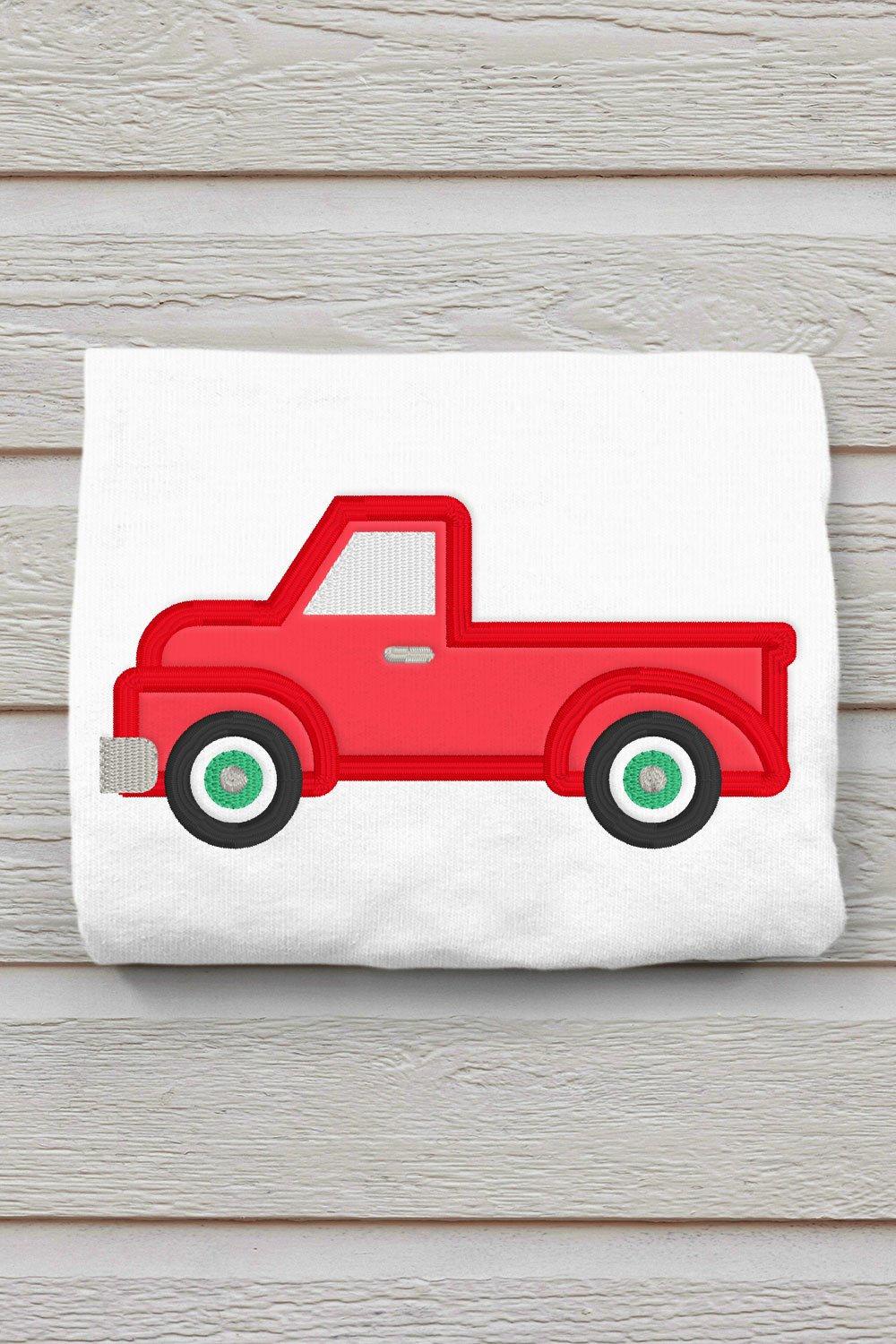 Vintage Truck Applique Embroidery File