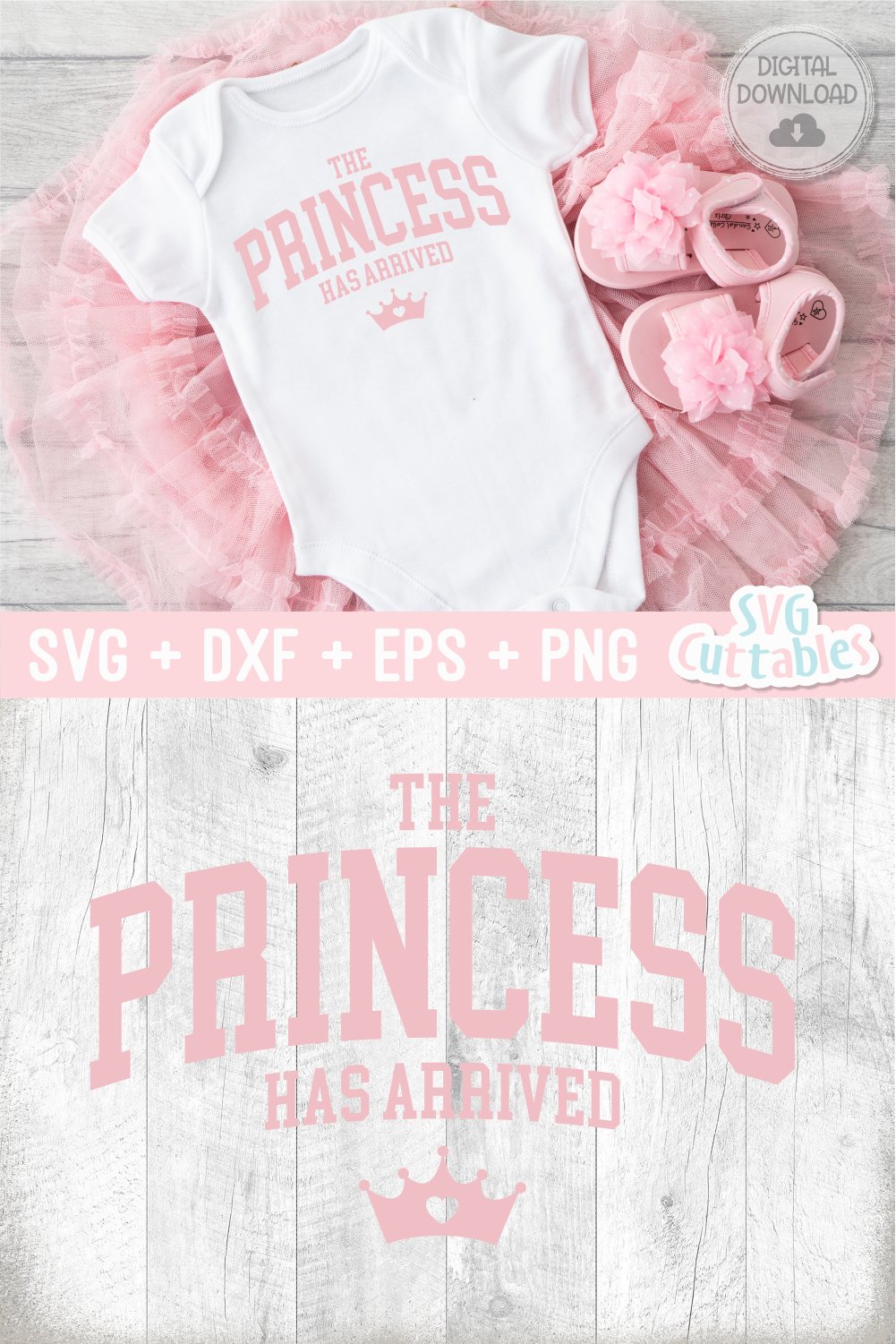Baby svg | The Princess Has Arrived (2373735)