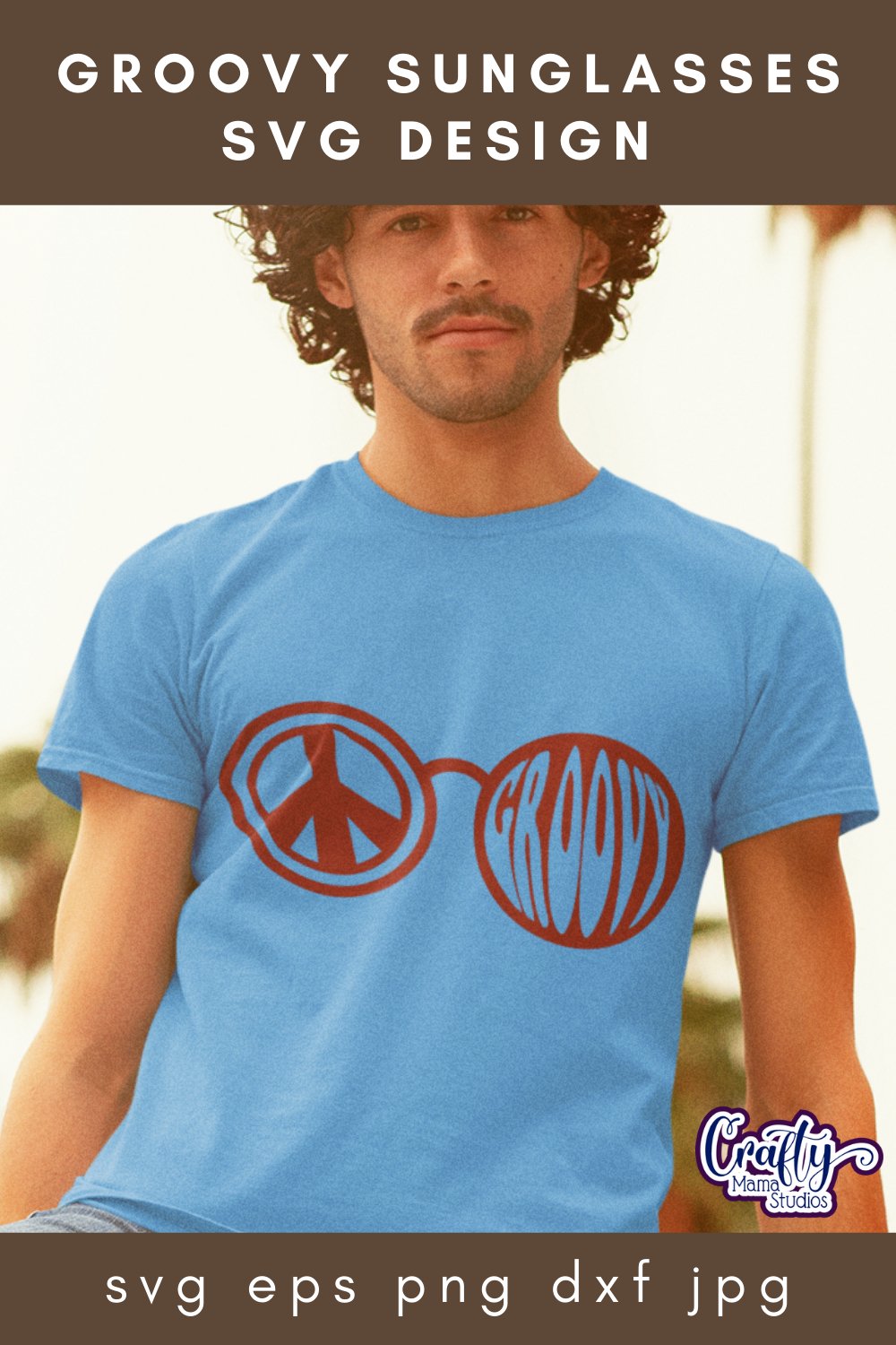 Groovy Sunglasses Svg | Retro Hippie Shirt Design