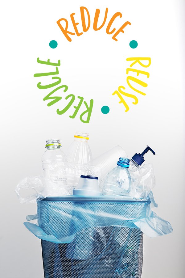 Reduce Reuse Recycle Circle SVG File