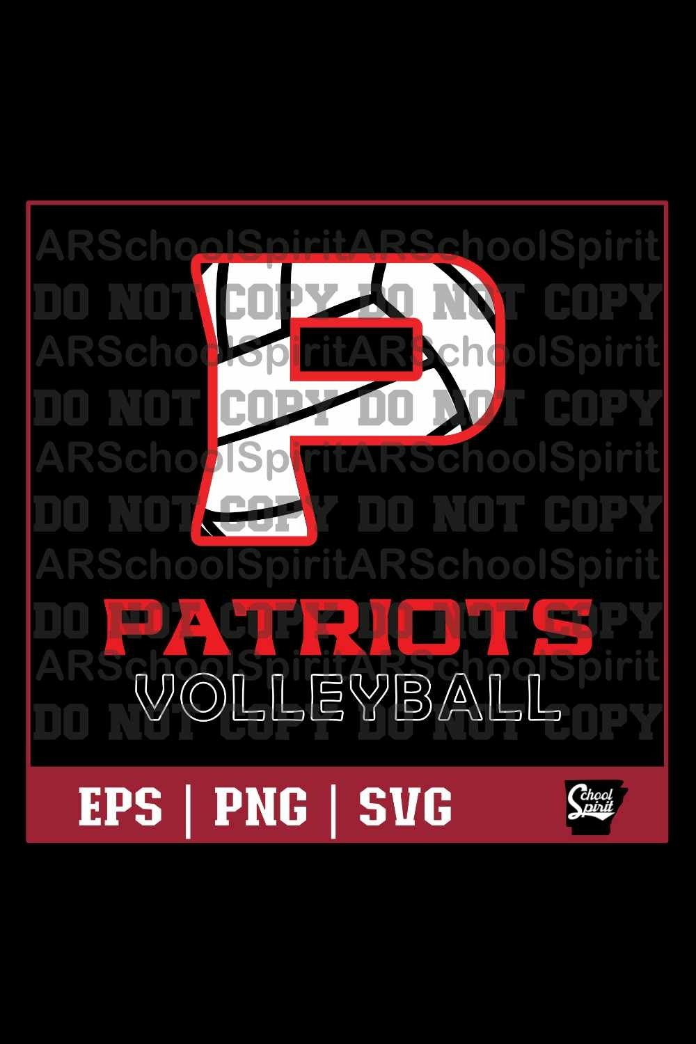 Patriots Volleyball Design