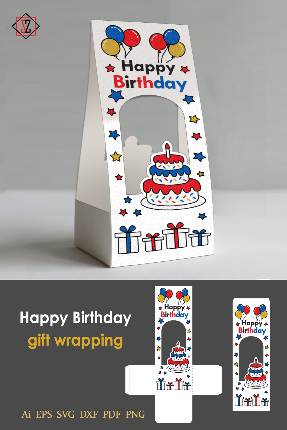 A gift box for a birthday present