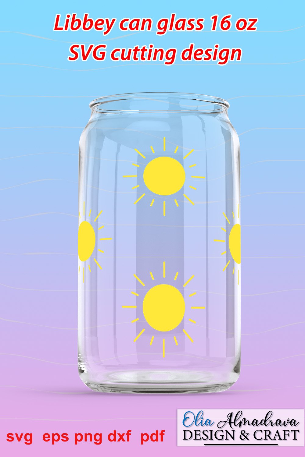 Can glass wrap svg| Libbey glass wrap bundle| sun moon svg