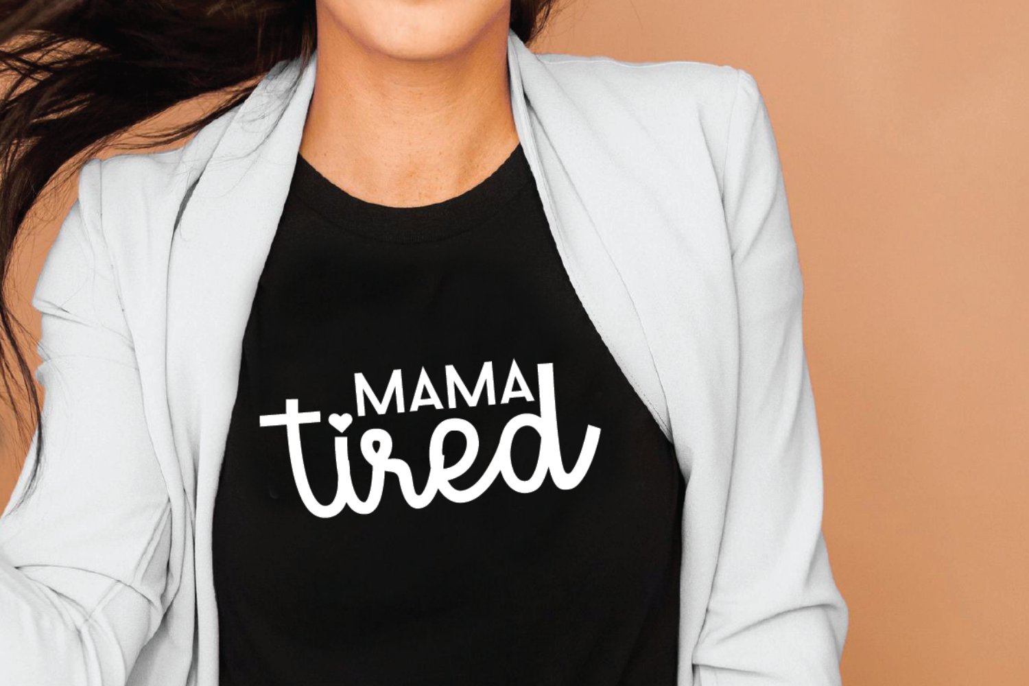 Mama Tired SVG, cut files eps, dxf, png, jpg, svg