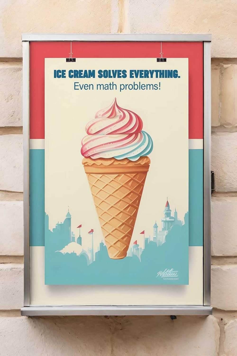 Ice Cream Vintage Poster Bundle - 30 Illustrations