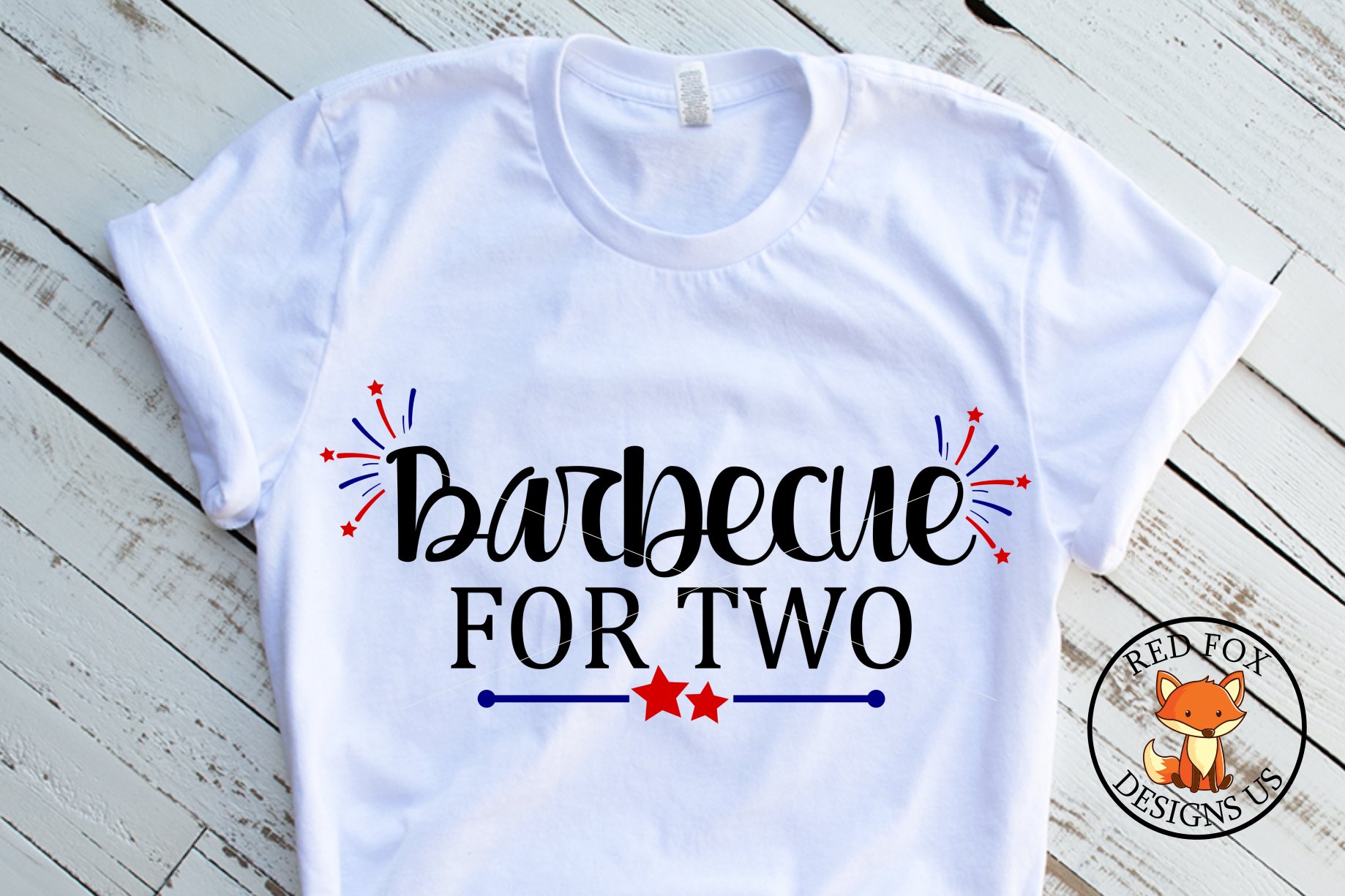 Barbecue For Two SVG Pregnancy 4th of July