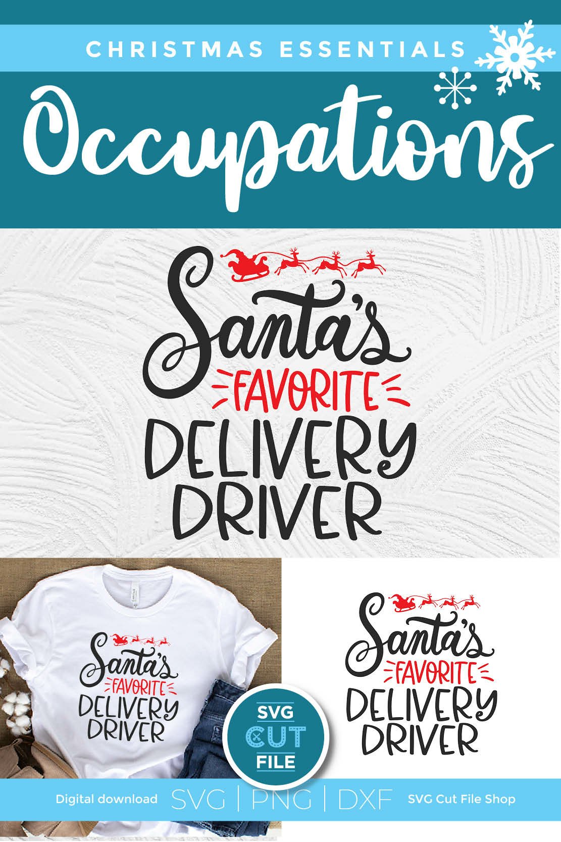 Christmas Delivery Driver Svg christmas-delivery-driver-svg