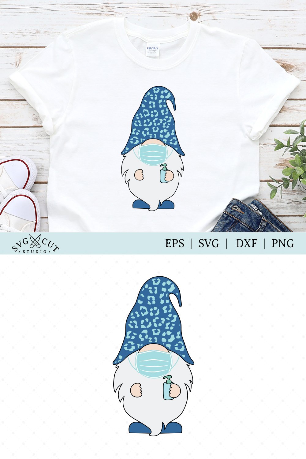 Gnome SVG, Mask Gnome SVG file