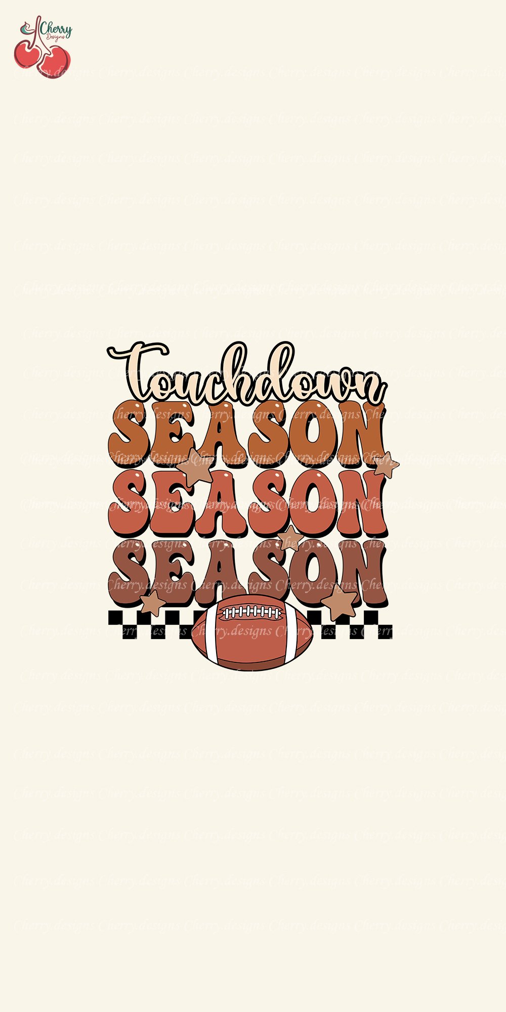Touchdown Season SVG, Football Vibes SVG, Football Shirt SVG