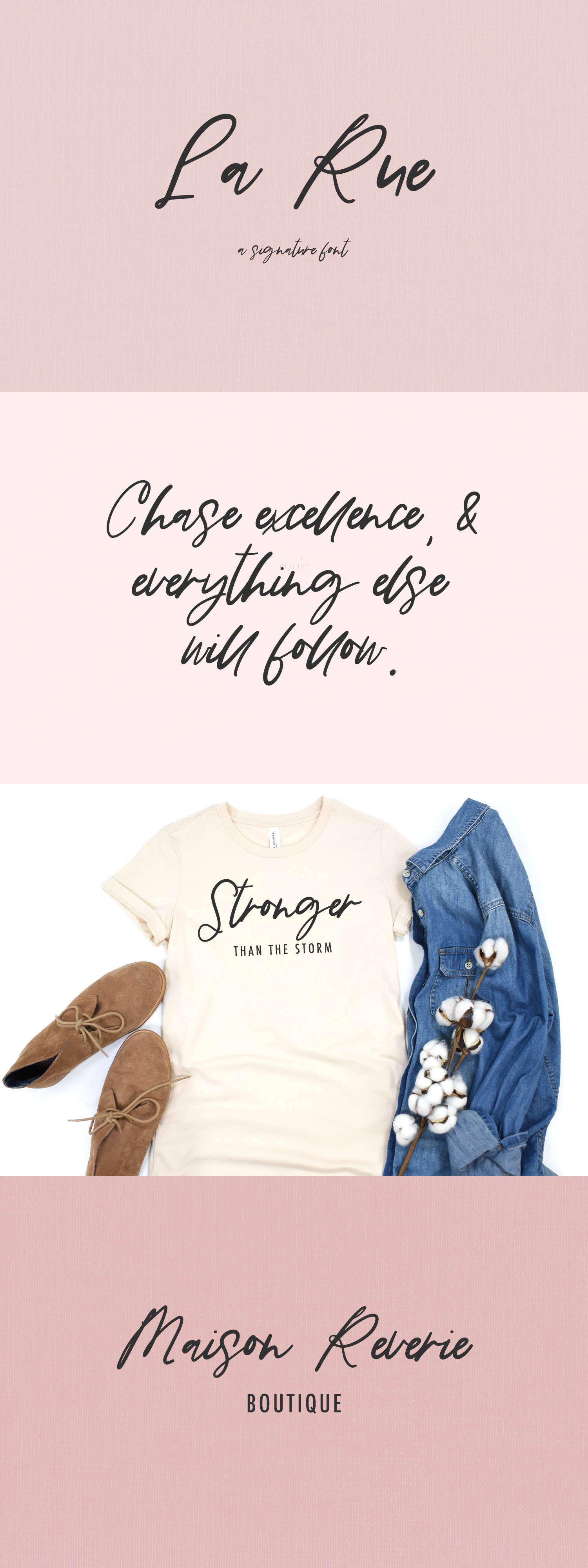 La Rue Script