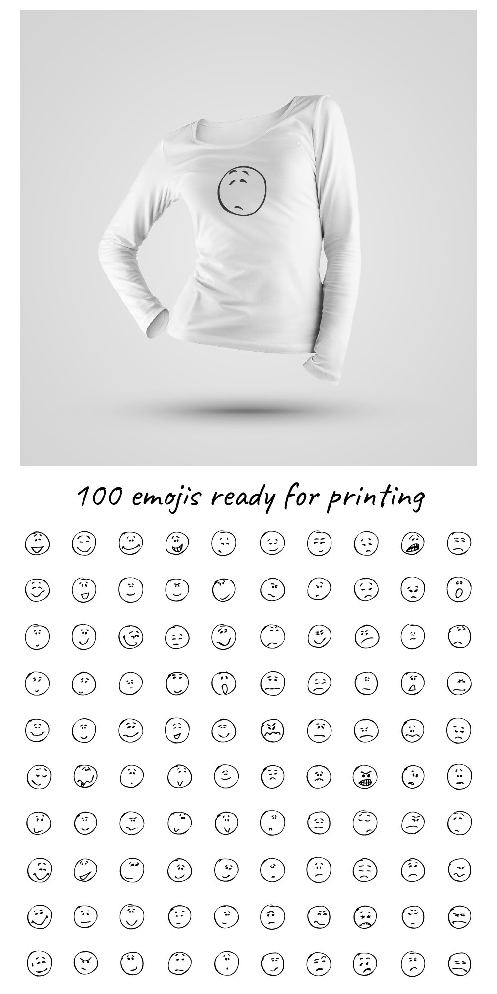 Emoji clothes sublimation svg png jpg pdf eps dxf