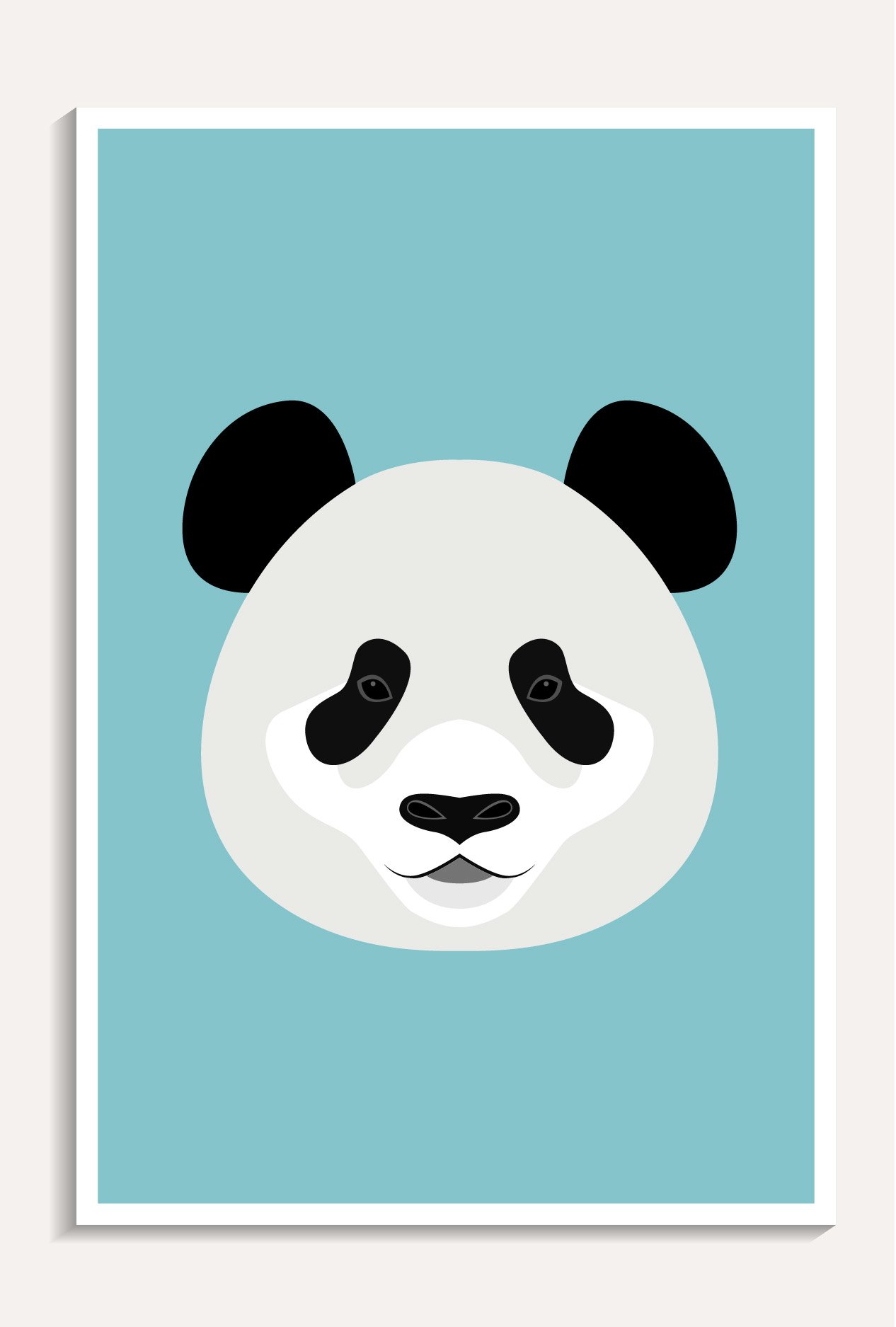 Panda Bear Print. Panda Bear Digital Art for T Shirt. Panda.