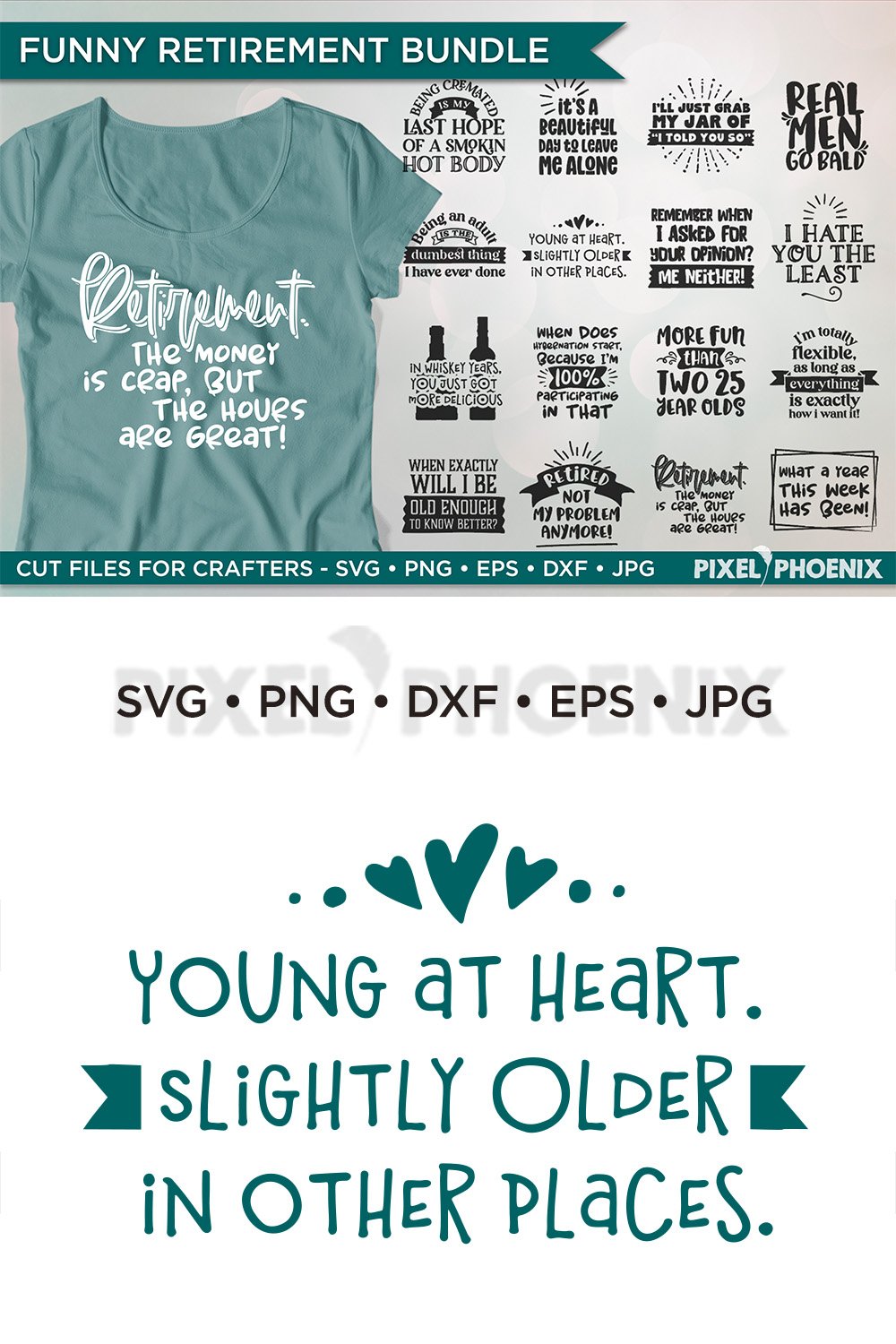 Retirement Bundle| Funny retirement designs