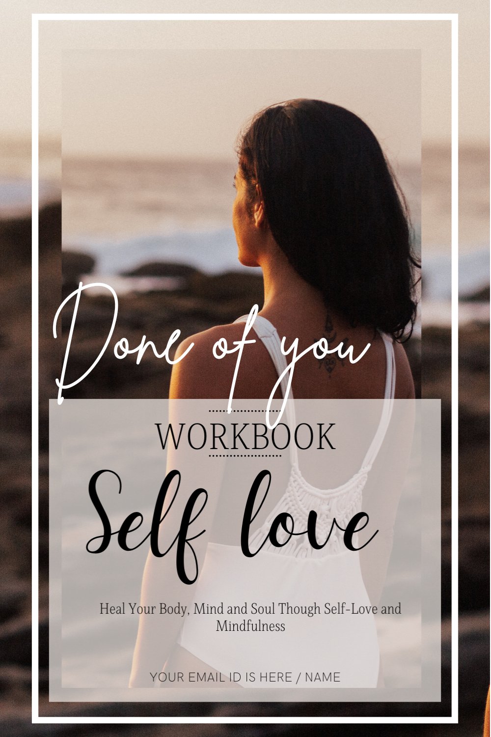 Done For You Self Love Journey workbook eCourse Lead magnet