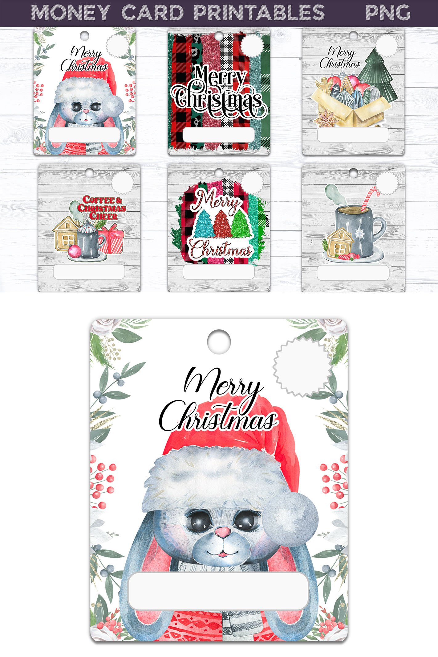 Christmas Money Card Printable | Christmas Money Holder