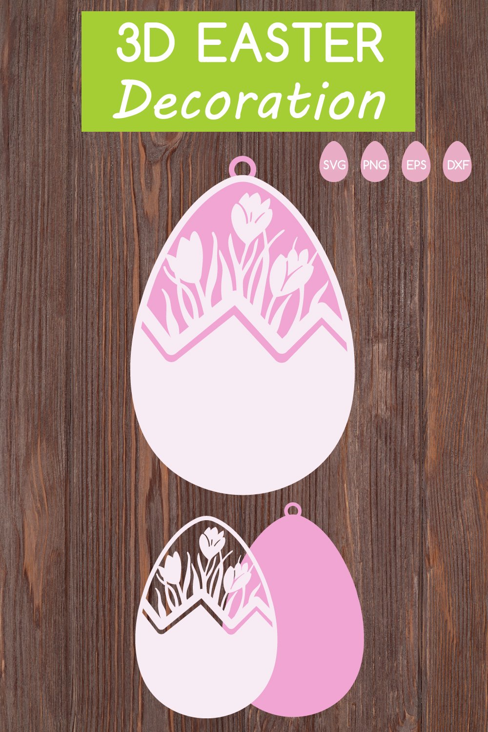 3D Easter Egg Svg | Easter Paper Cut | Layered svg | Easter