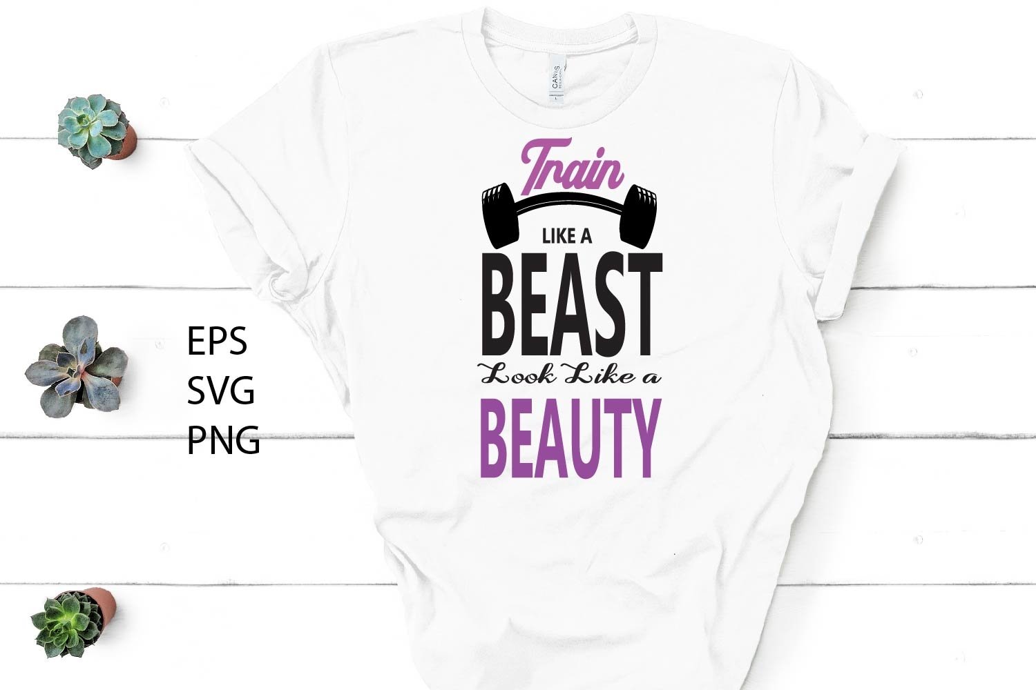Train like a beast look like a beauty,Workout quotes, gym
