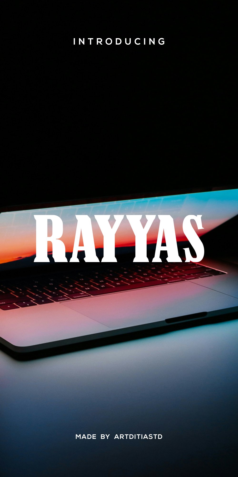 Vector Rayya's Rayyas font
