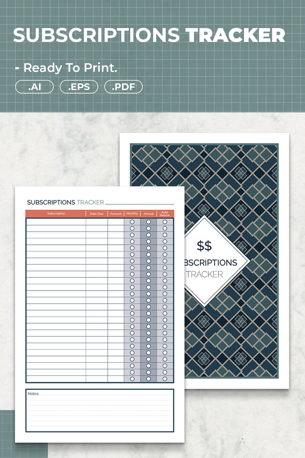 Subscriptions Tracker (2471636)
