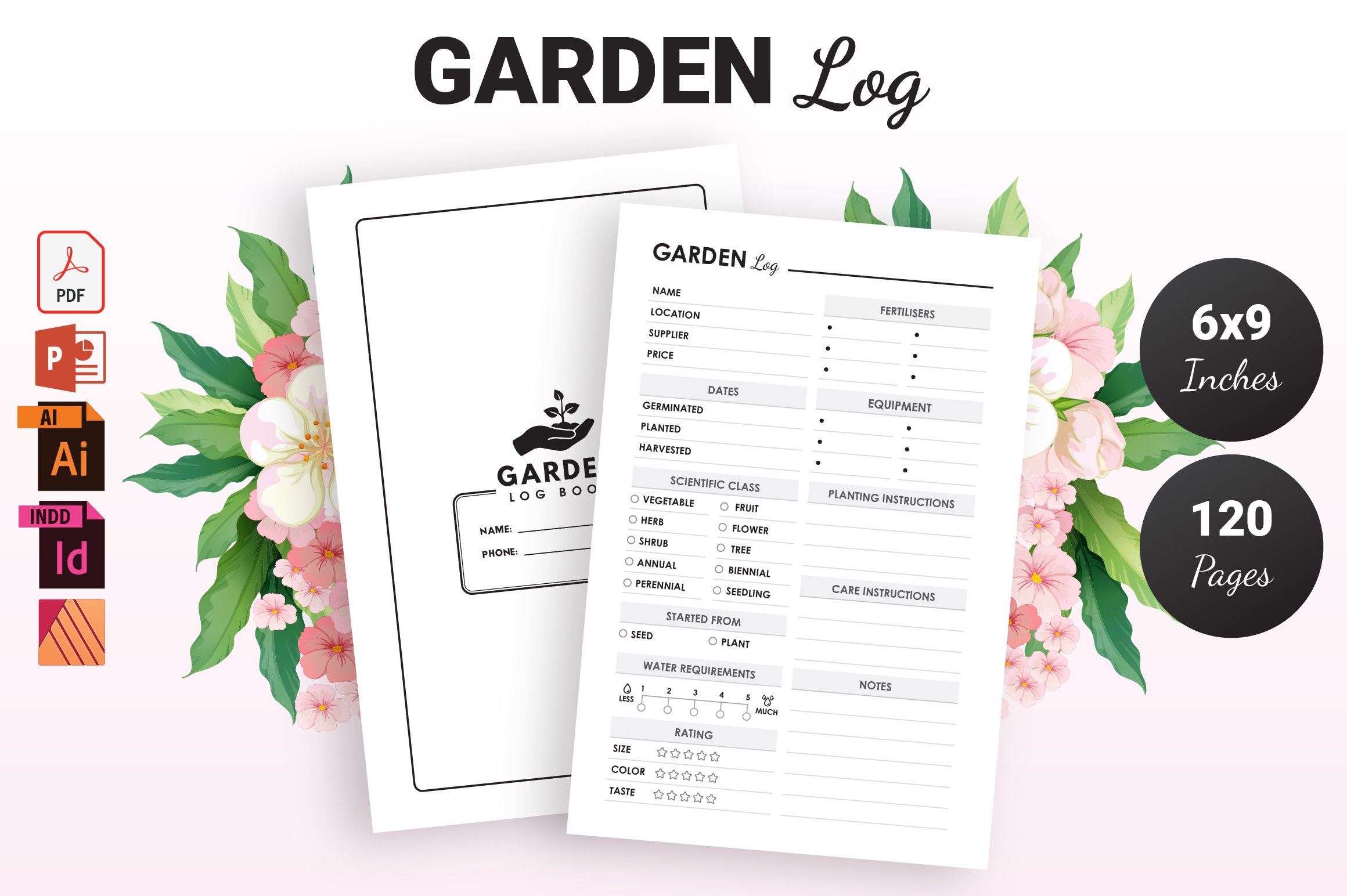Garden Log Book KDP Interior