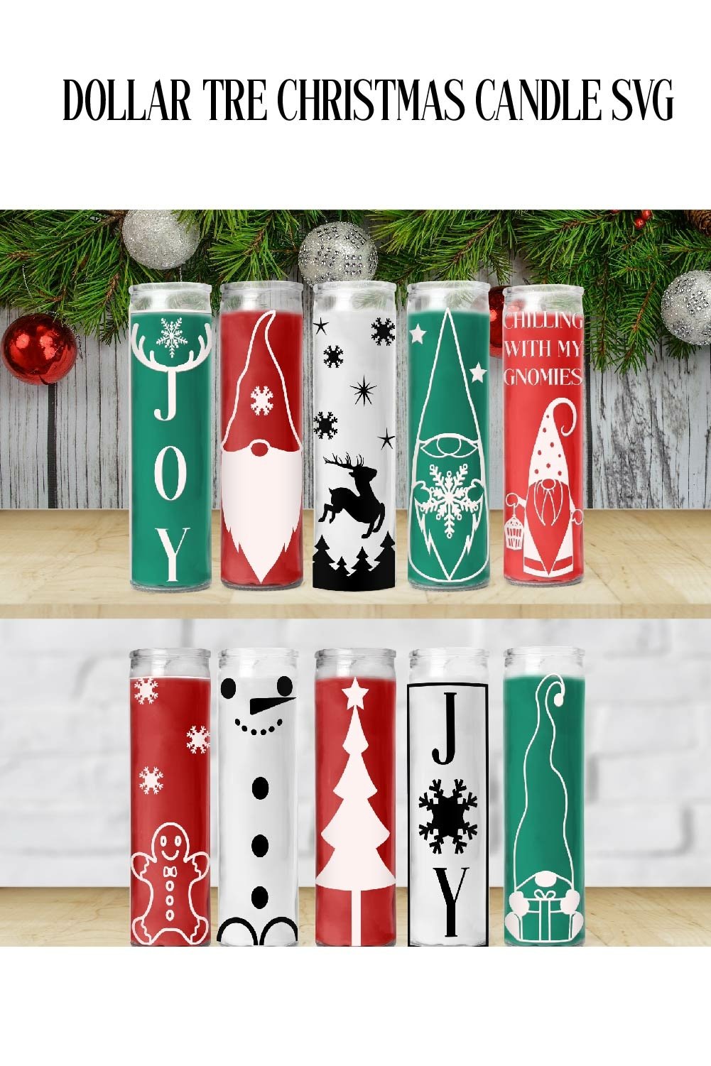 Dollar tree candle. Christmas Dollar tree Candle (2229658)