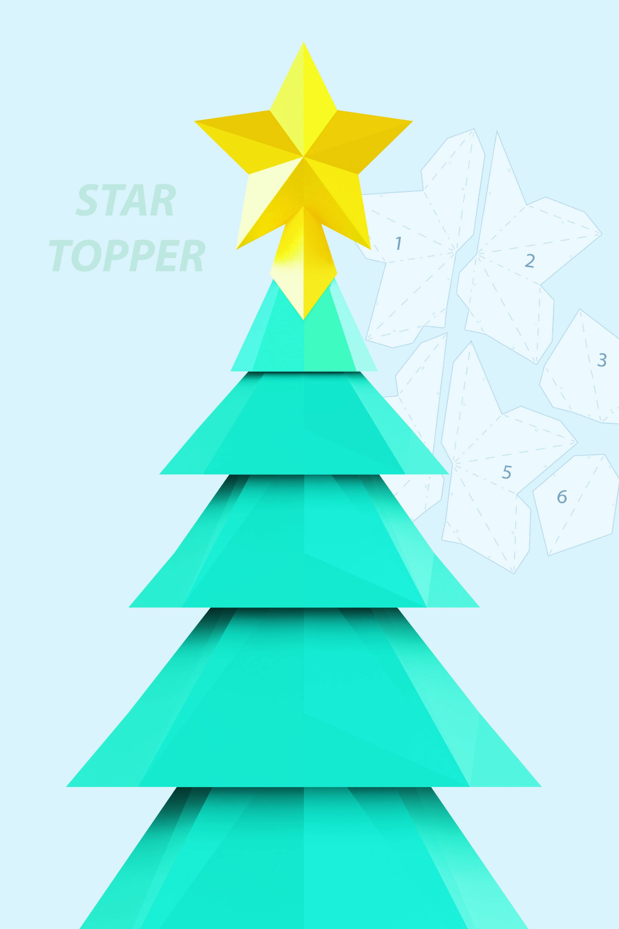 DIY Star Tree Topper