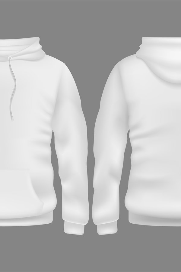 Blank Hoodie Template For Photoshop Men White Blank Hoodie In