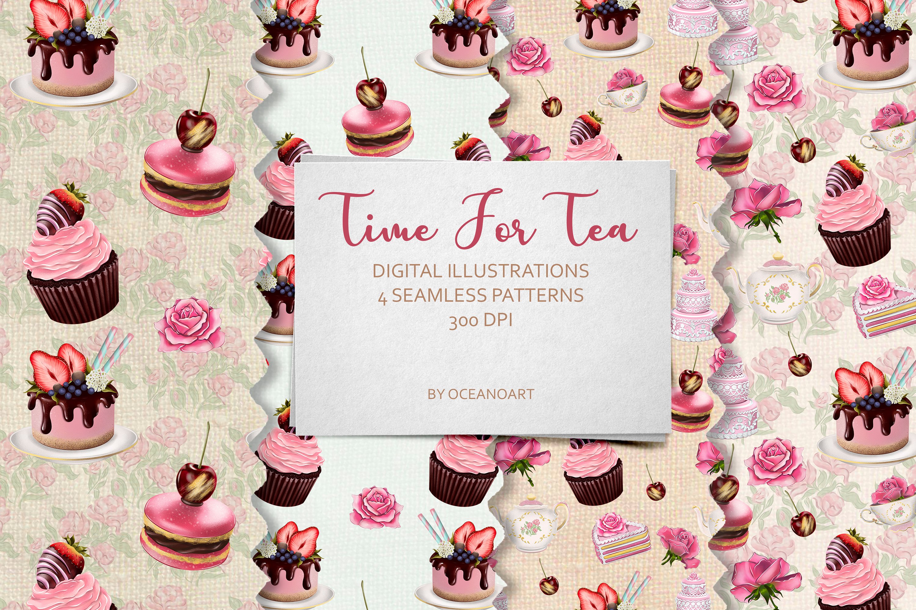 Time for tea patterns
