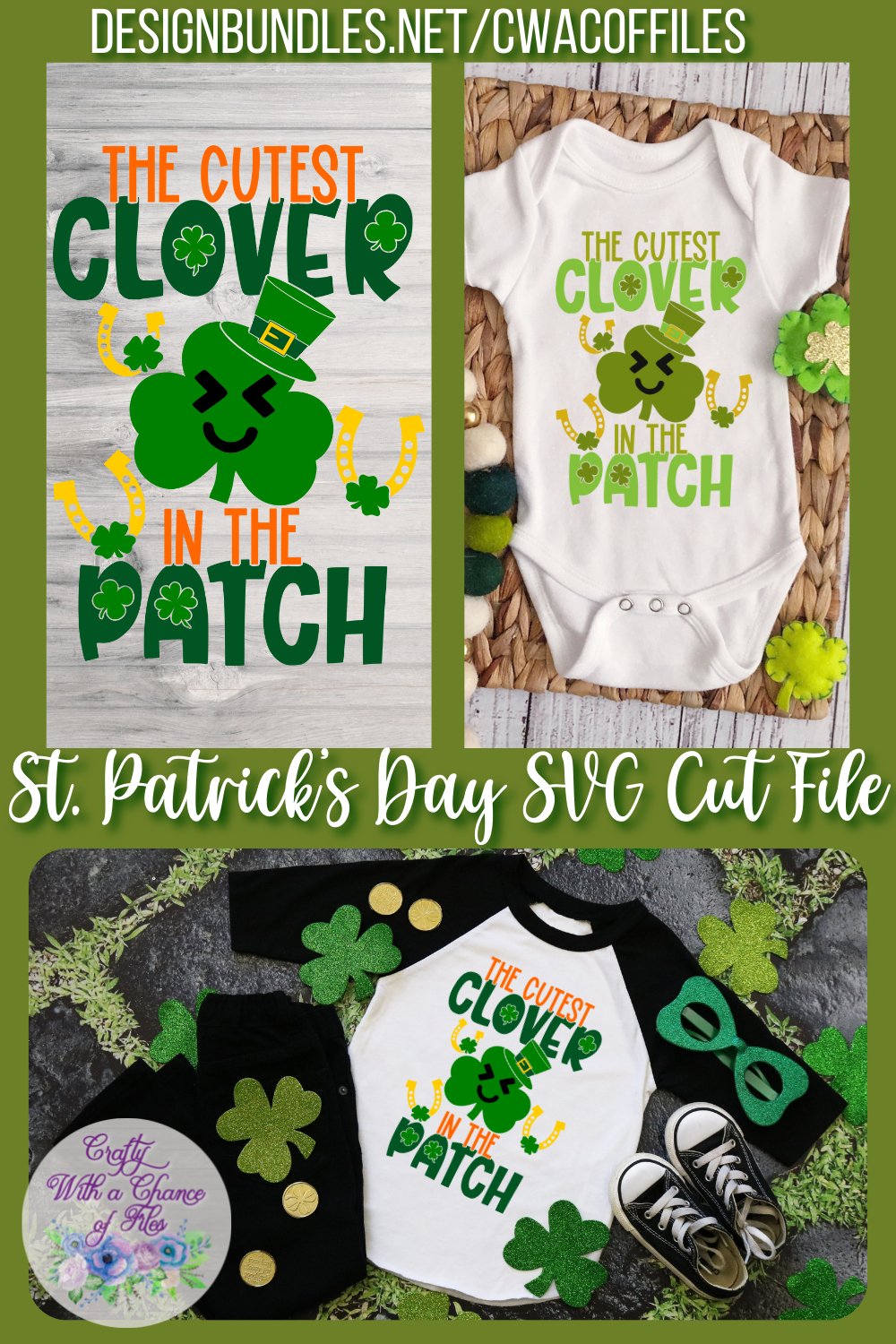 Boys St. Patrick's Day SVG | Cutest Clover in the Patch SVG