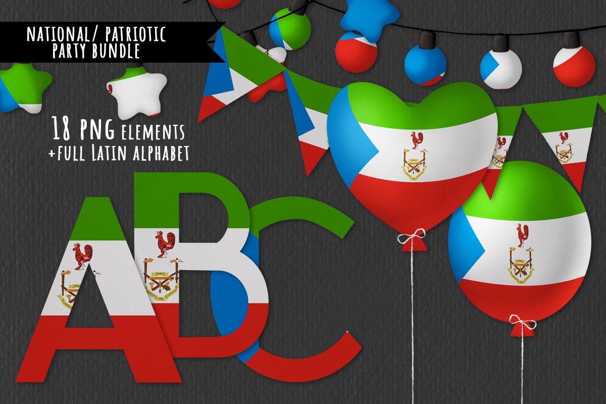 National, Patriotic Party Bundle. Equatorial Guinea