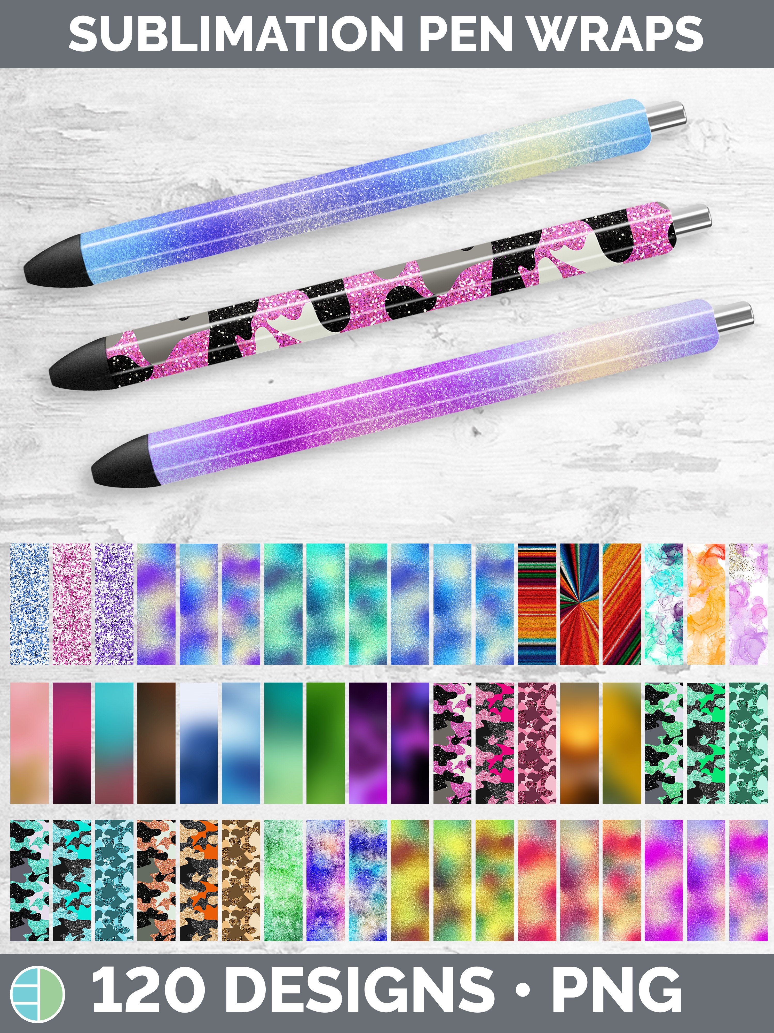 Pen Wraps | Epoxy Sublimation Bundle