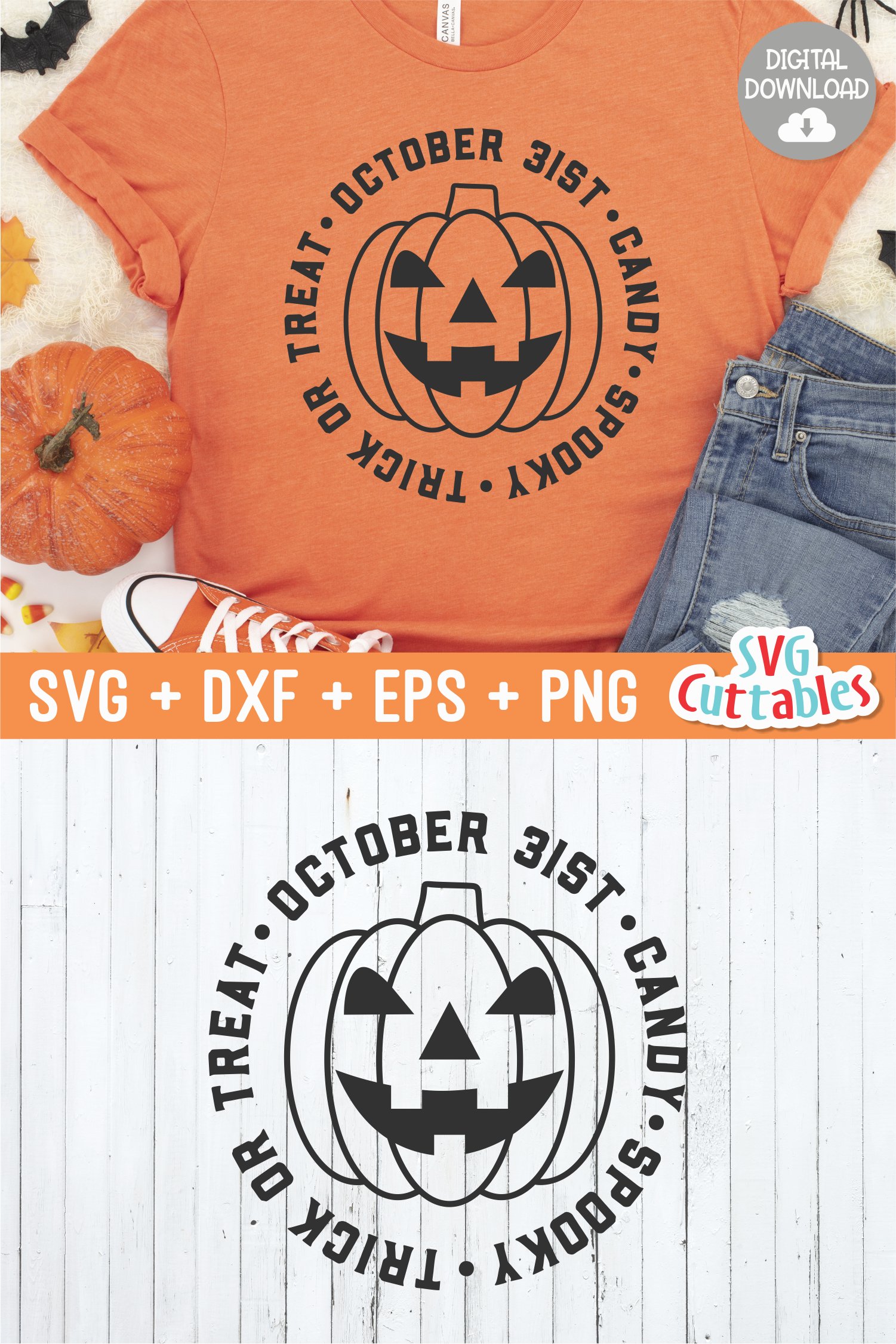 Halloween SVG | Jack O Lantern | Pumpkin | Shirt Design (916947) | Cut