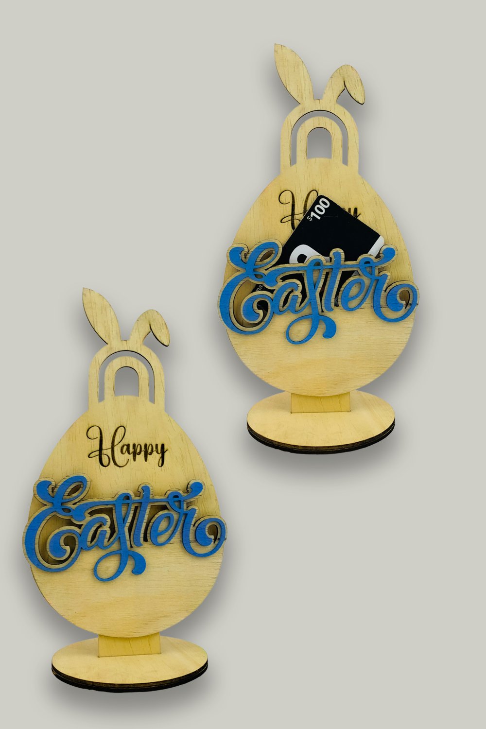 Easter Egg Gift Card Holder SVG Laser Cut File (2418475)