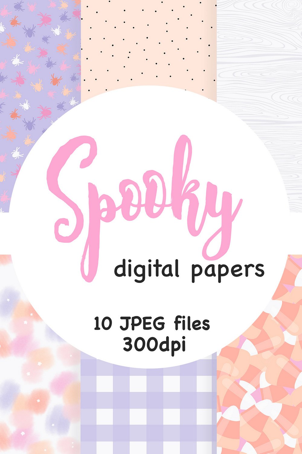 Halloween Digital Paper | Trick Or Treat Digital Paper
